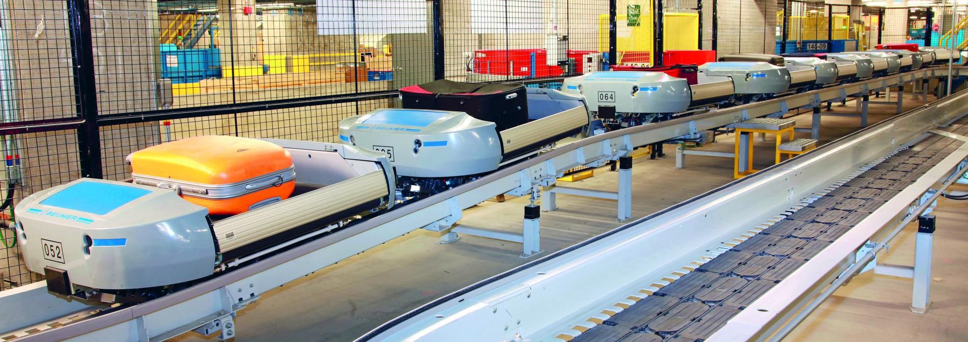 Виды конвейеров для багажа